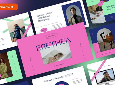 Free ETHEREA Multipurpose Template clean colorful company corporate design google slides keynote modern multipurpose multipurpose template photography pitch deck portfolio powerpoint studio template unique web design web development website