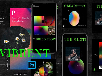 Free Vibrent Instagram Posts & Stories