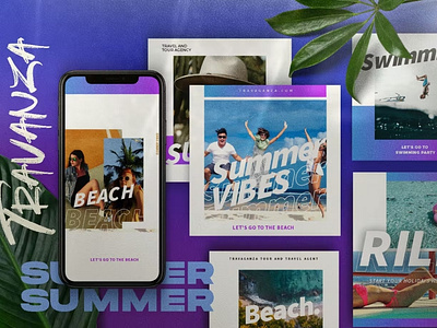 Free Summer Instagram Posts & Stories