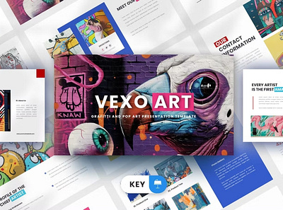 Free Vexoart Multipurpose Template clean colorful company corporate design google slides keynote modern multipurpose multipurpose template photography pitch deck portfolio powerpoint studio template unique web design web development website