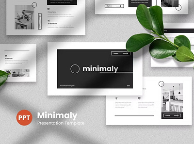 Free Minimaly Multipurpose Template black clean colorful company corporate google slides keynote minimal modern multipurpose multipurpose template photography pitch deck portfolio studio unique web design web development website white