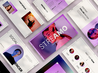 Streamo Powerpoint Template