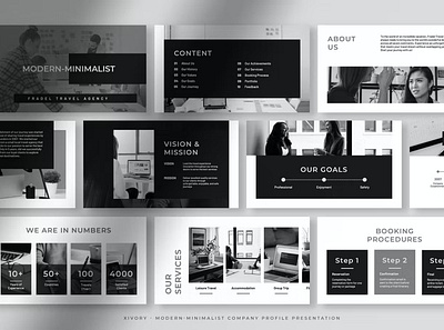 Xivory - Minimalist Multipurpose Template clean colorful company corporate design google slides keynote modern multipurpose multipurpose template photography pitch deck portfolio powerpoint studio template unique web design web development website