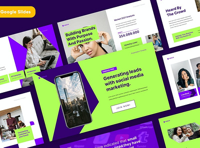 Free VISIOUS Multipurpose Template clean colorful company corporate design google slides keynote modern multipurpose multipurpose template photography pitch deck portfolio powerpoint studio template unique web design web development website