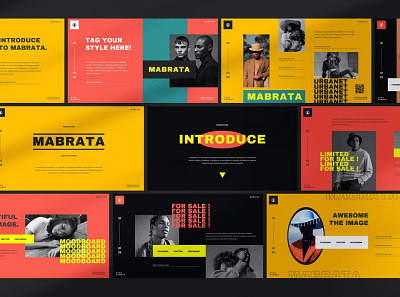 Free Mabrata Presentation Template annual bold clean corporate fashion google google slides keynote lifestyle modern multipurpose powerpoint presentation presentation powerpoint slides street streetwear urban urban template vibrant