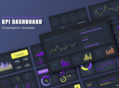 Free Dashboard PowerPoint Template animated business chart clean corporate dashboard diagram finance graphic design infographics kpi microsoft modern powerpoint presentation project slide statistic template website