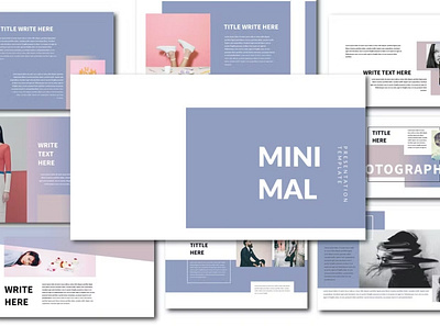 Minimal ModernMultipurpose Template clean colorful company corporate google slides keynote minimal minimalist modern multipurpose photography pitch deck portfolio simple studio unique web design web development website white