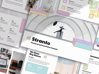 Free Stranto Multipurpose Template clean colorful company corporate google slides keynote modern multipurpose multipurpose template photography pitch deck portfolio powerpoint presentation studio template unique web design web development website