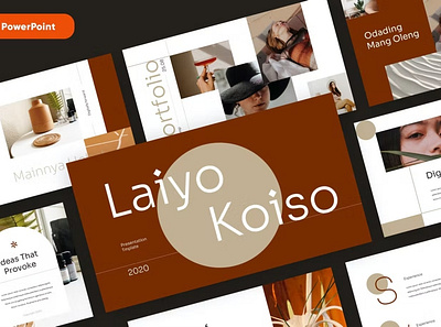 Free LAIYO - Stylish Fashion Multipurpose Template clean colorful company corporate design google slides keynote modern multipurpose multipurpose template photography pitch deck portfolio powerpoint studio template unique web design web development website