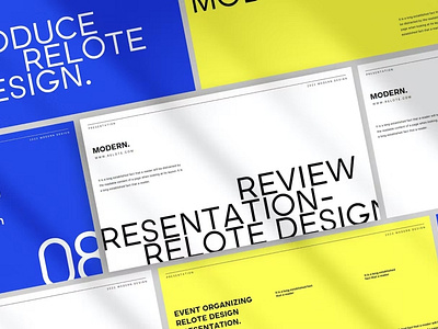 Relote - Brand Guideline Presentation Template