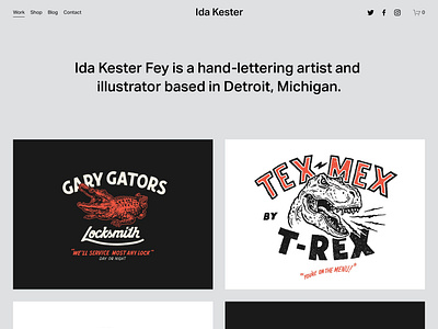 Kester - Website Template - Squarespace