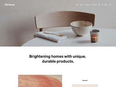 Ventura - Website Template - Squarespace