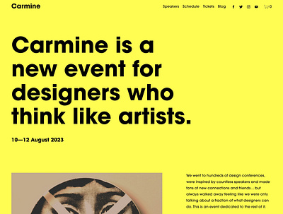 Carmine - Website Template - Squarespace design free freebie landing landing page page portfolio squarespace template ui ui design ux ux design web web design web development web template website website design website template