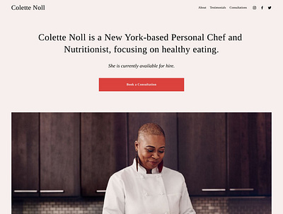 Noll - Website Template - Squarespace landing landing page page portfolio squarespace template templates theme themes ui ui design ux ux design web web design web development web template website website design website template