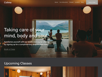 Colima - Squarespace Website Template design free freebie landing landing page page portfolio squarespace template ui ui design ux ux design web web design web development web template website website design website template