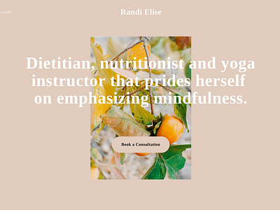 Randi - Squarespace Website Template