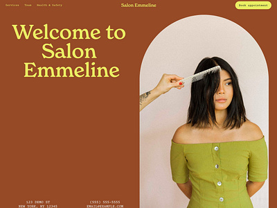 Emmeline - Website Template - Squarespace