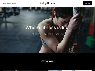 Irving - Website Template - Squarespace