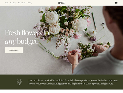 Hales - Website Template - Squarespace art blog clean concept corporate design graphic design modern multipurpose online store photography squarespace template theme ui uiux ux web design web development website