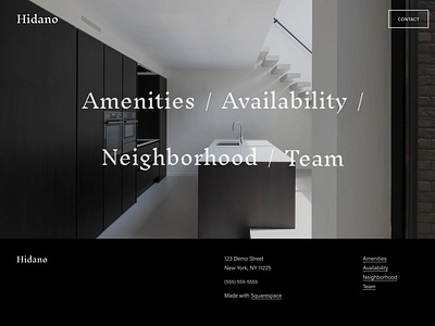 Hidano - Website Template - Squarespace