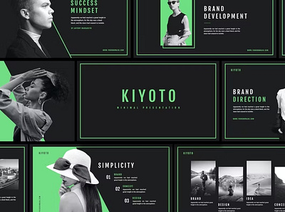 Kiyoto Multipurpose Templates clean colorful company corporate design google slides keynote modern multipurpose multipurpose template photography pitch deck portfolio presentation studio template unique web design web development website