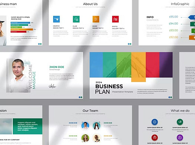 Business Plan Multipurpose Template clean colorful company corporate google slides keynote modern multipurpose multipurpose template photography pitch deck portfolio powerpoint presentation studio template unique web design web development website