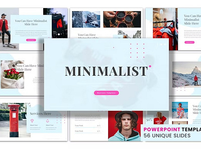 Minimalist Multipurpose Template clean colorful company corporate google slides keynote modern multipurpose multipurpose template photography pitch deck portfolio powerpoint presentation studio template unique web design web development website