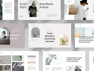 Clean Minimal Presentation Template