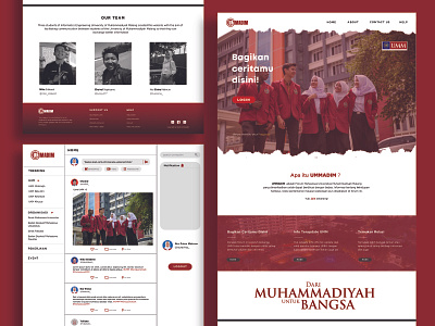 UMMADIM - Web Design adobe adobe illustrator adobe photoshop design figma graphic design landing page ui ui design uiux uiux design ux design web web design web mockup web site website