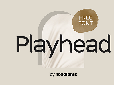 Playhead design display font graphicdesign headfonts industrial minimal modern modern design natural small serif typeface typography