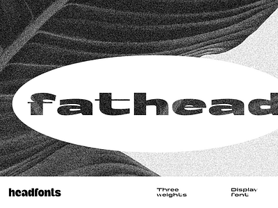 Fathead Display Font