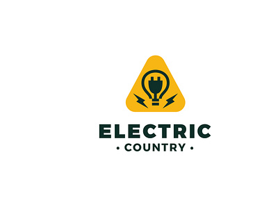 Electric Country brandig country craft design electric energetic graphic headfonts light logo logo branding logo design branding logodesign logotype modern work