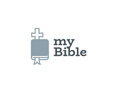 My Bible bible branding custom display faith headfonts identity illustration logo logo design love my bible one god one god vector