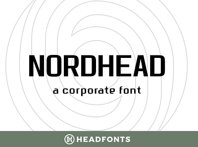 Nordhead Business & Corporate Font clean font corporate font custom design family font font font bundle graphic design headfonts minimal modern modern style sans serif font type typeface typography