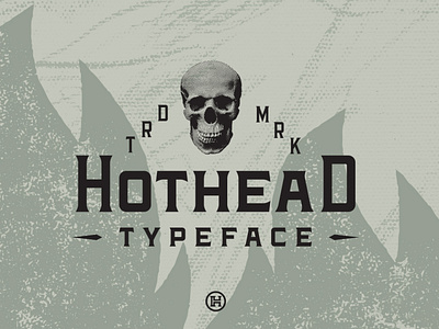 Hothead Western Font american culture business custom design font graphic design headfonts modern font professional type typeface typography vintage style
