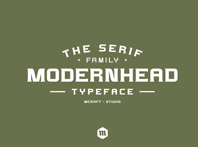 Modernhead Serif Typeface | Font clean font design family font font graphic design headfonts minimal style modern style serif font simpe font type typeface typography