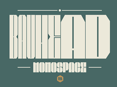 Bauhead Typeface | Font