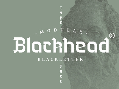Blackhead Typeface | Font business name custom design family font font gothic headfonts illustration instagram letters media modern professional type typeface typography work