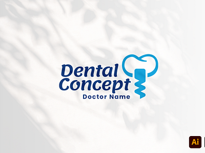 Dental Concept business name craft denatal dental concept design headfonts identity instagram logo logo design logo type media professional smile type vector work