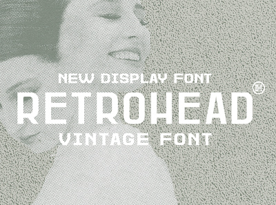 Retrohead Typeface | Font business custom design font graphic design headfonts illustration letters professional retro font type typeface typography vintage font vontage