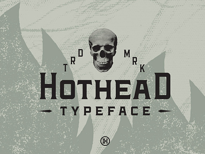 Hothead Western Font business business name custom design font graphic design headfonts identity illustration instagram font letters logotype modern professional type typeface typography vintage western font work