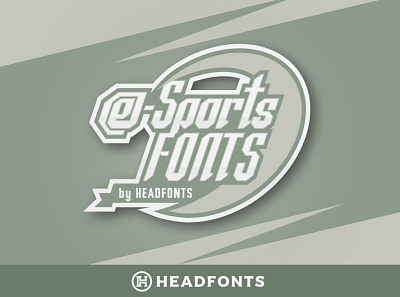 eSports Fonts | Modern Paired Duo branding custom design font headfonts illustration letters professional sport font type typeface typography work