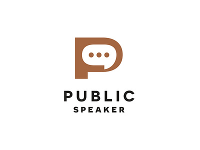 Public Speaker branding craft custom design designe graphic design graphic designe headfonts illustration instagram logo letters logo logo template logo type media professional professional logo type vector work