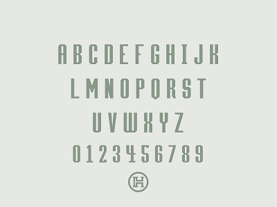 Hammerhead Typeface custom display font free freebie freefont glyphsh headfonts letters typeface typography