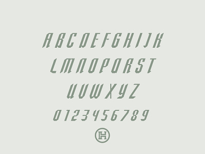 Spearhead Typeface font ghlyp motorcyle national speed sport type typeface western