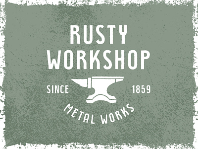 Rustyhead Typeface adventure branding custom font grunge headfonts industrial logo outdore pairing professional retro rusty type typeface vintage
