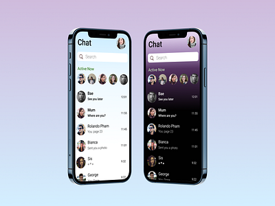 Direct Messaging 013 100daychallenge chat chat app chatting daily ui 013 dailyui dailyui013 dailyuichallenge design message message app messaging messenger ui