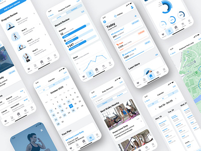 Workout App UX | UI app design ui ux workout