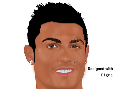 ILLUSTRATION OF CHRISTIANO RONALDO