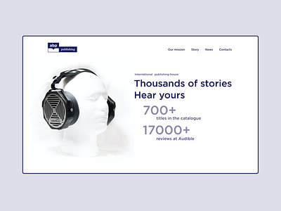 Audiobooks publisher website